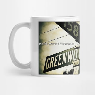 Greenwood Avenue3, Shoreline, Washington by Mistah Wilson Mug